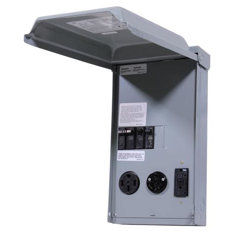 campground electrical boxes|50 amp boxes for campground.